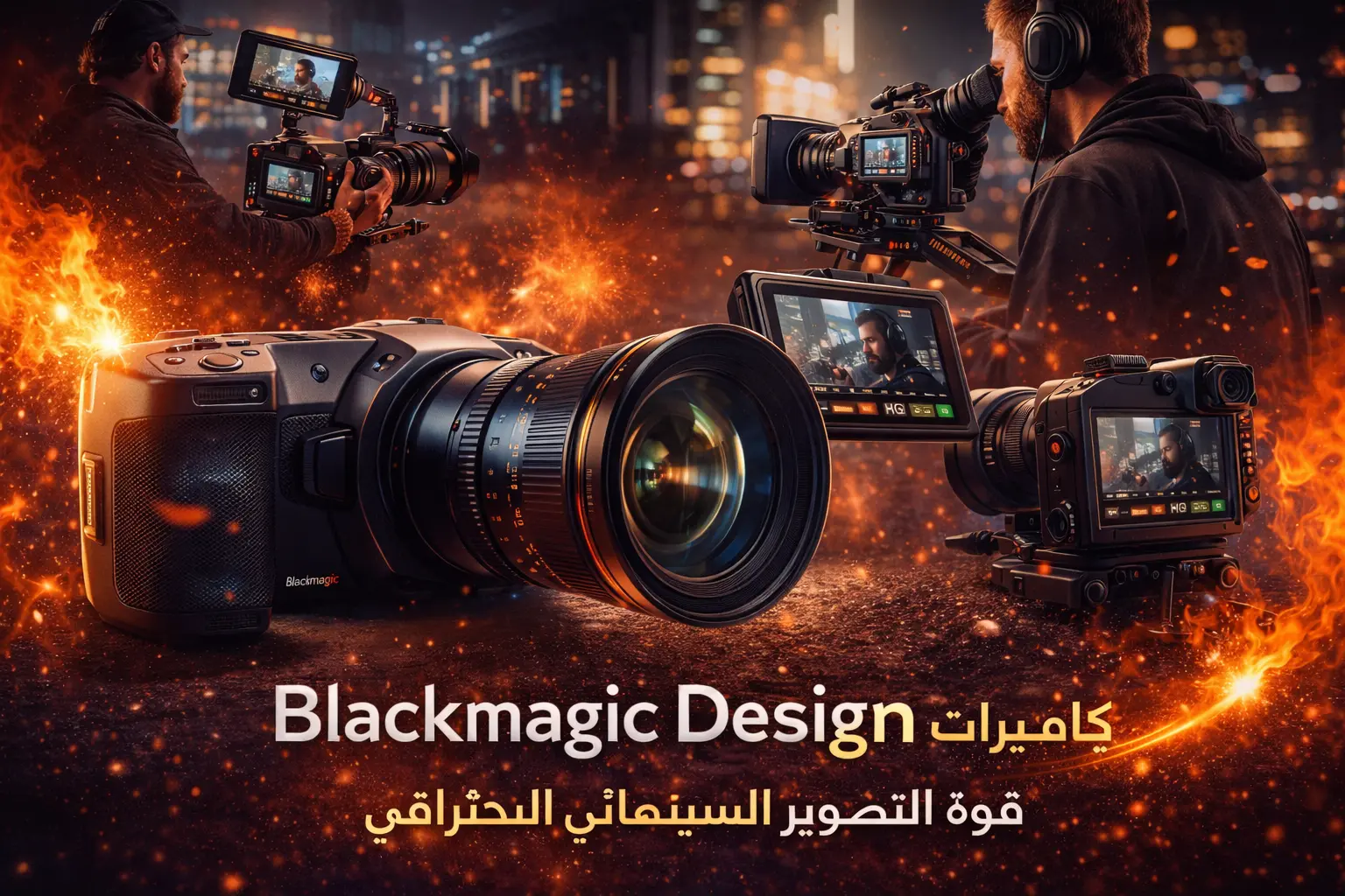 كاميرات Blackmagic Design: قوة التصوير السينمائي الاحترافي
