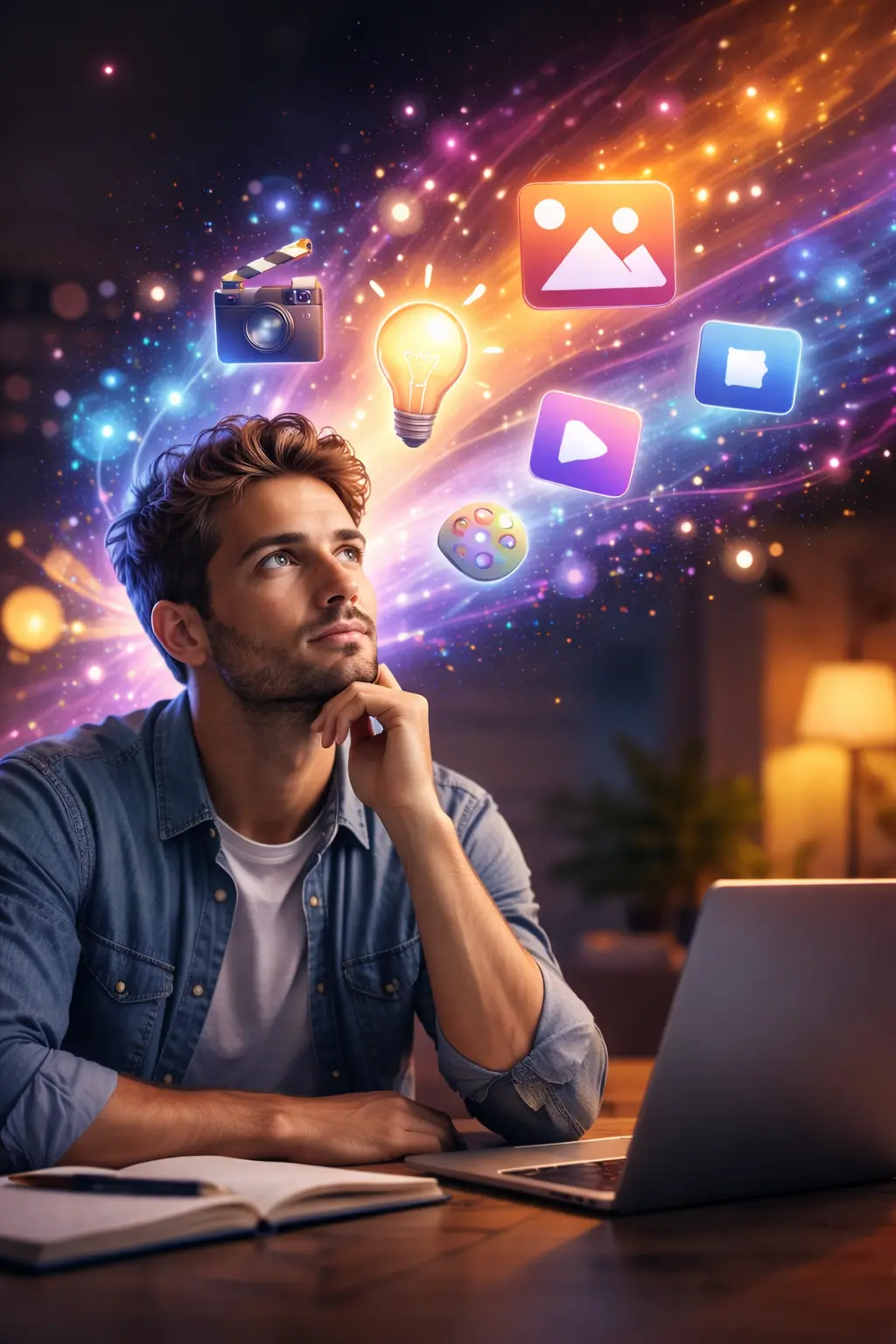 إنشاء فيديوهات وصور احترافية باستخدام الذكاء الاصطناعي بسهولة